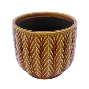 Osłonka ceramiczna brązowa