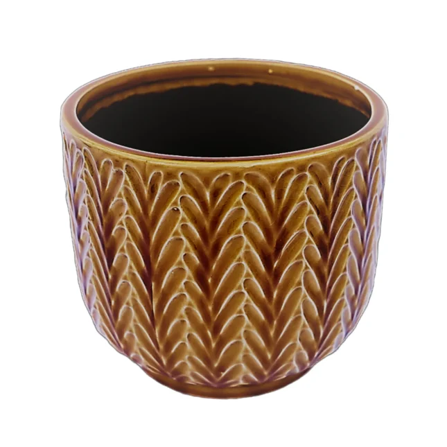 Osłonka ceramiczna brązowa